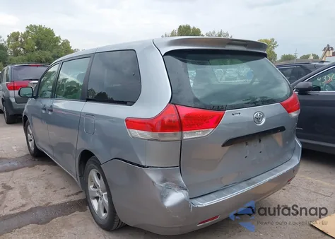 2014 Toyota Sienna L V6 7 Passenger from USA, damaged, VIN 5TDZK3DCXES497697